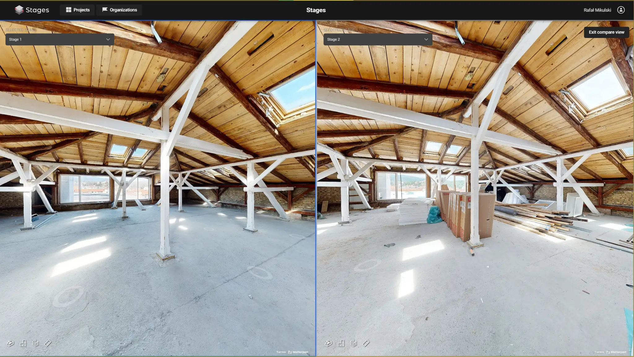 STAGES Split-Screen |Compare-View